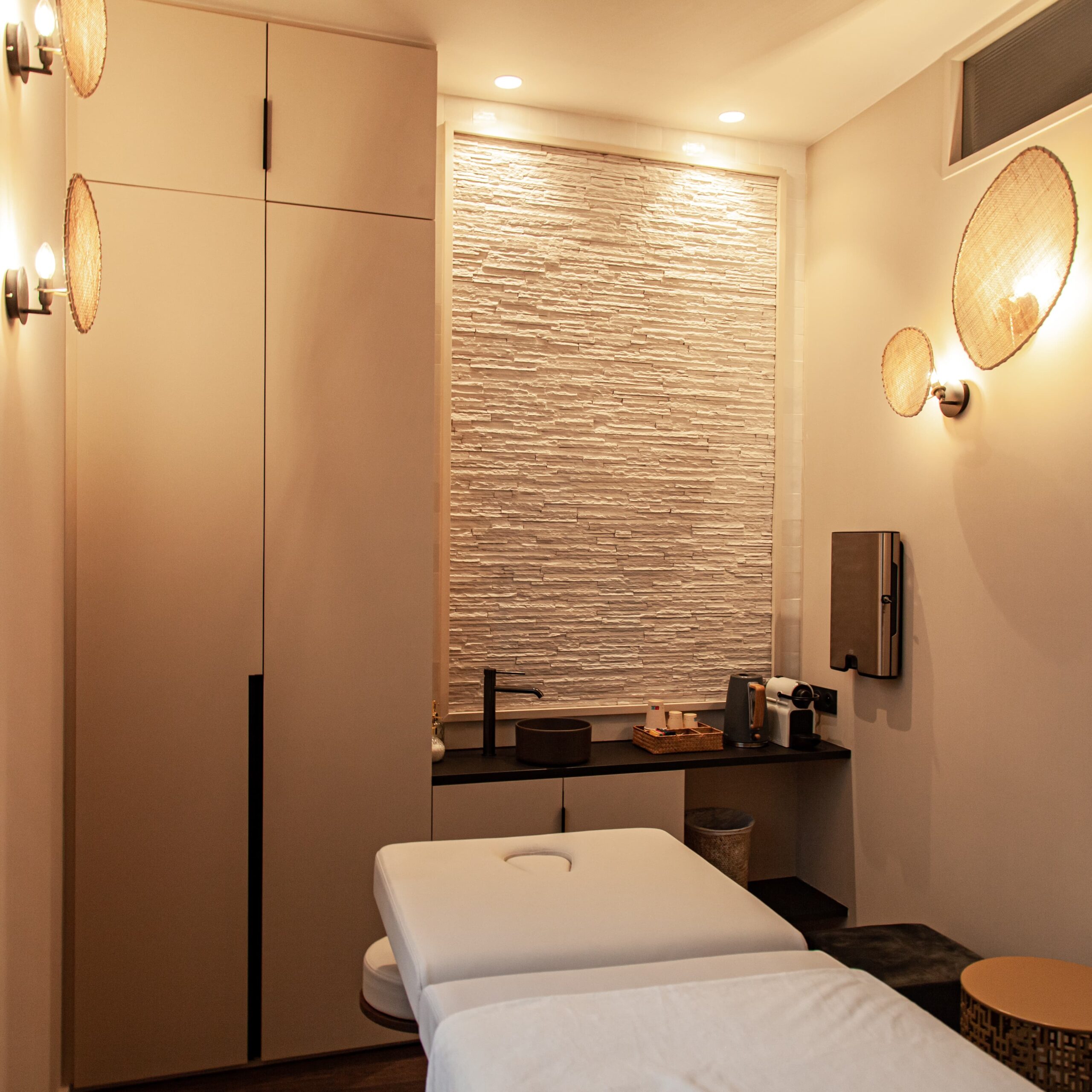 Institut Le Nouveau Monde Salle de massage au Nouveau Monde